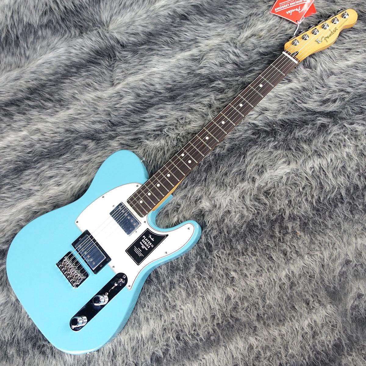 Player II Telecaster HH RW Aquatone Blue Fender エレクトリック