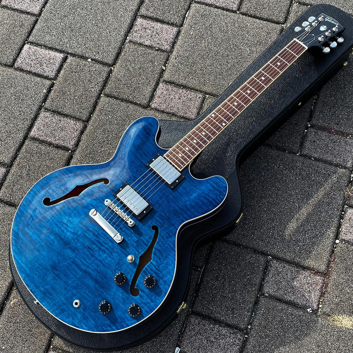 ES-335 Figured Trans Blue 2012 Gibson Custom Shop エレクトリック