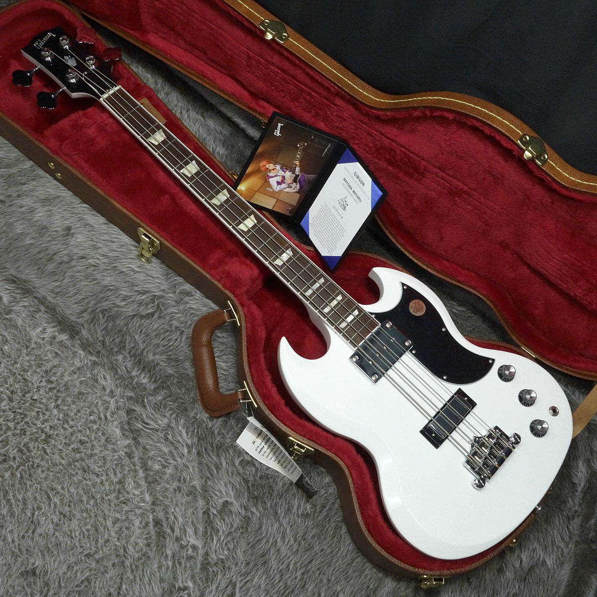 Matoba Wataru SG Standard Bass Alpine Rainbow Sparkle Gibson