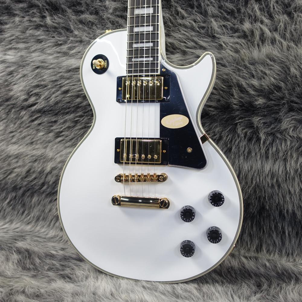 Les Paul Custom Alpine White Epiphone エレクトリックギター レス