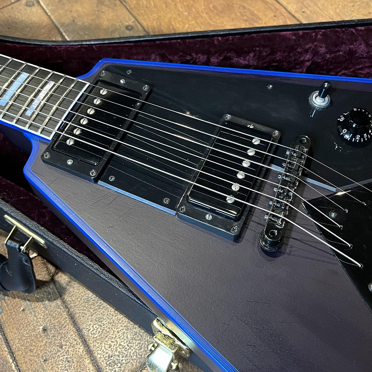 Flying V Custom Satin Blue Widow 2017 Gibson Custom Shop