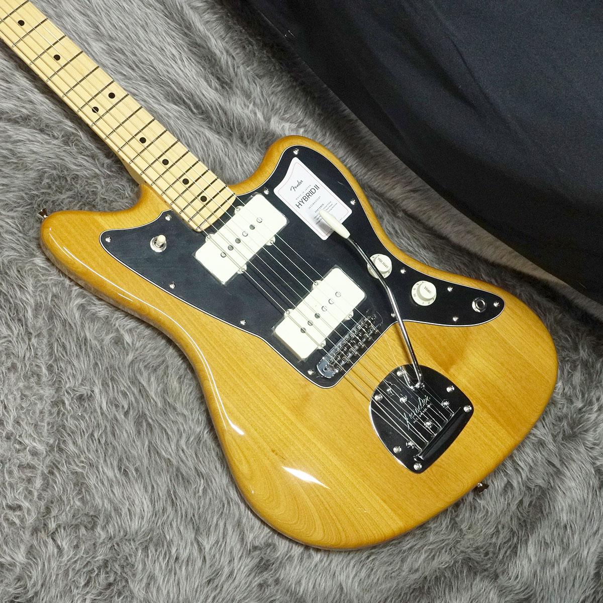 Made in Japan Hybrid II Jazzmaster MN Vintage Natural Fender 
