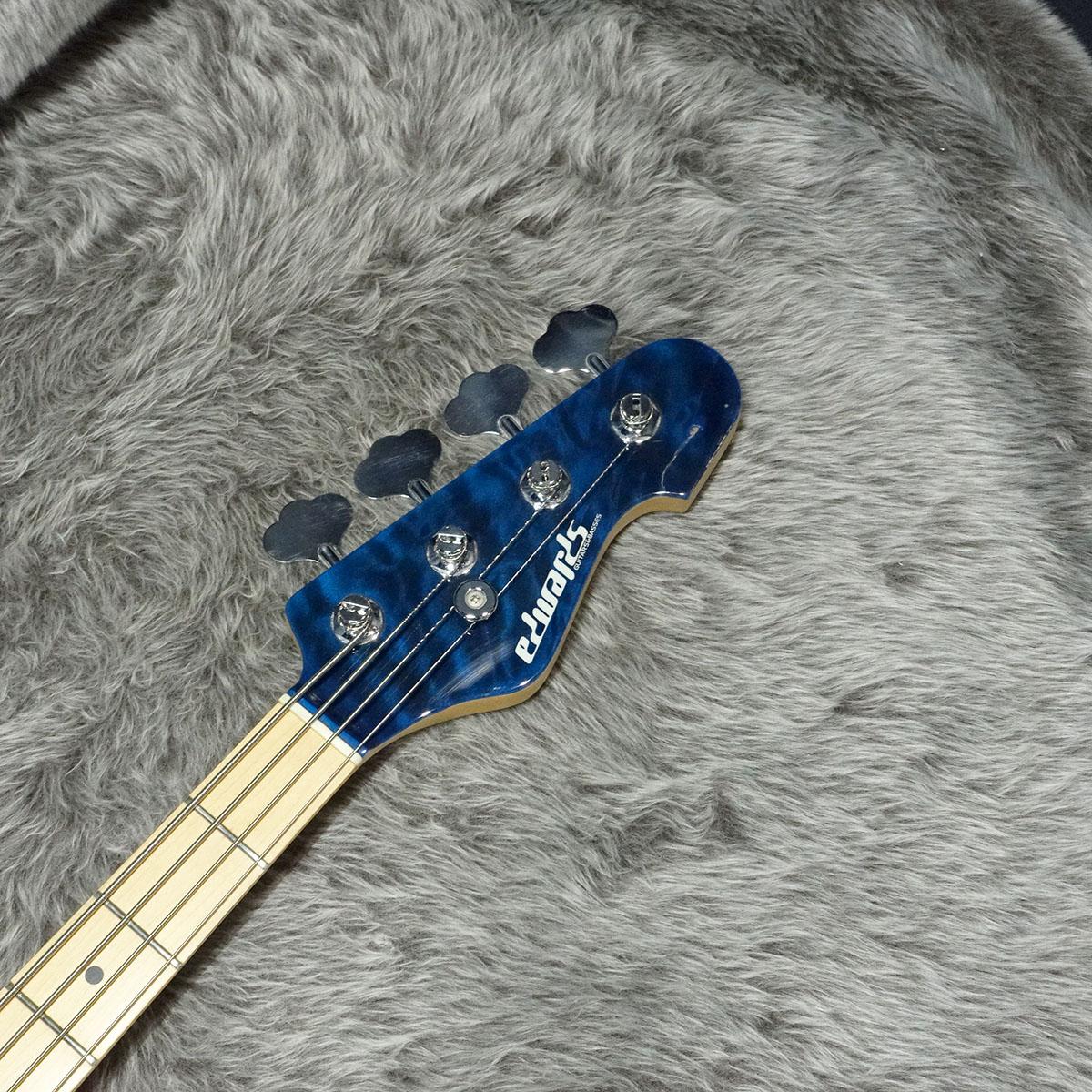 E-AM-150QM Black Aqua Edwards エレクトリック・ベース JBタイプ 商品