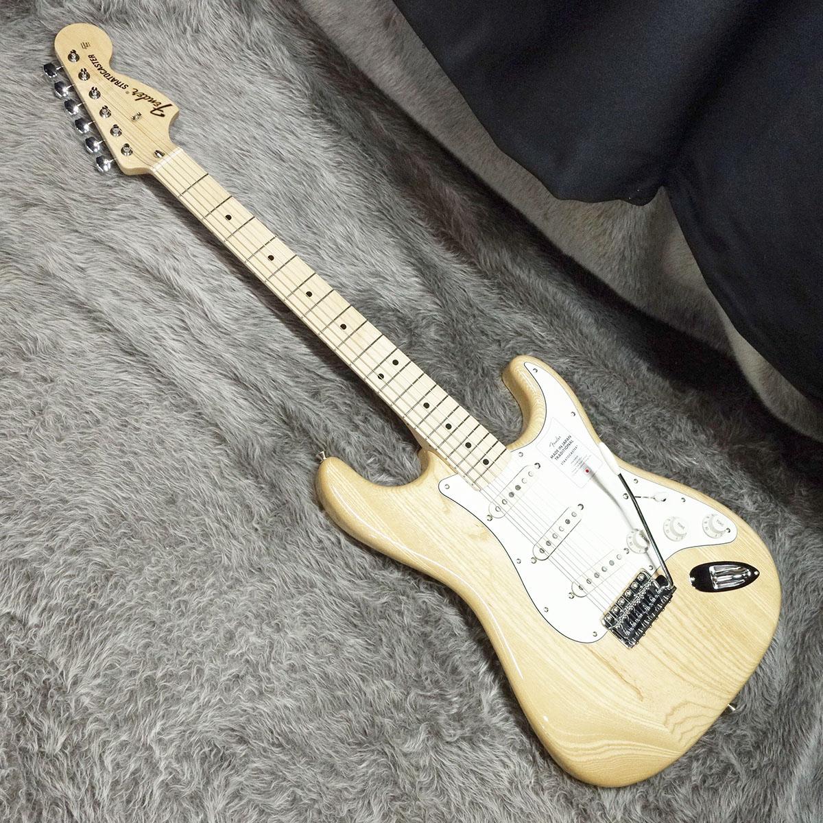 ストラトキャスター エレキギター ナチュラル Made in Japan Traditional 70s Stratocaster MN Natural Fender