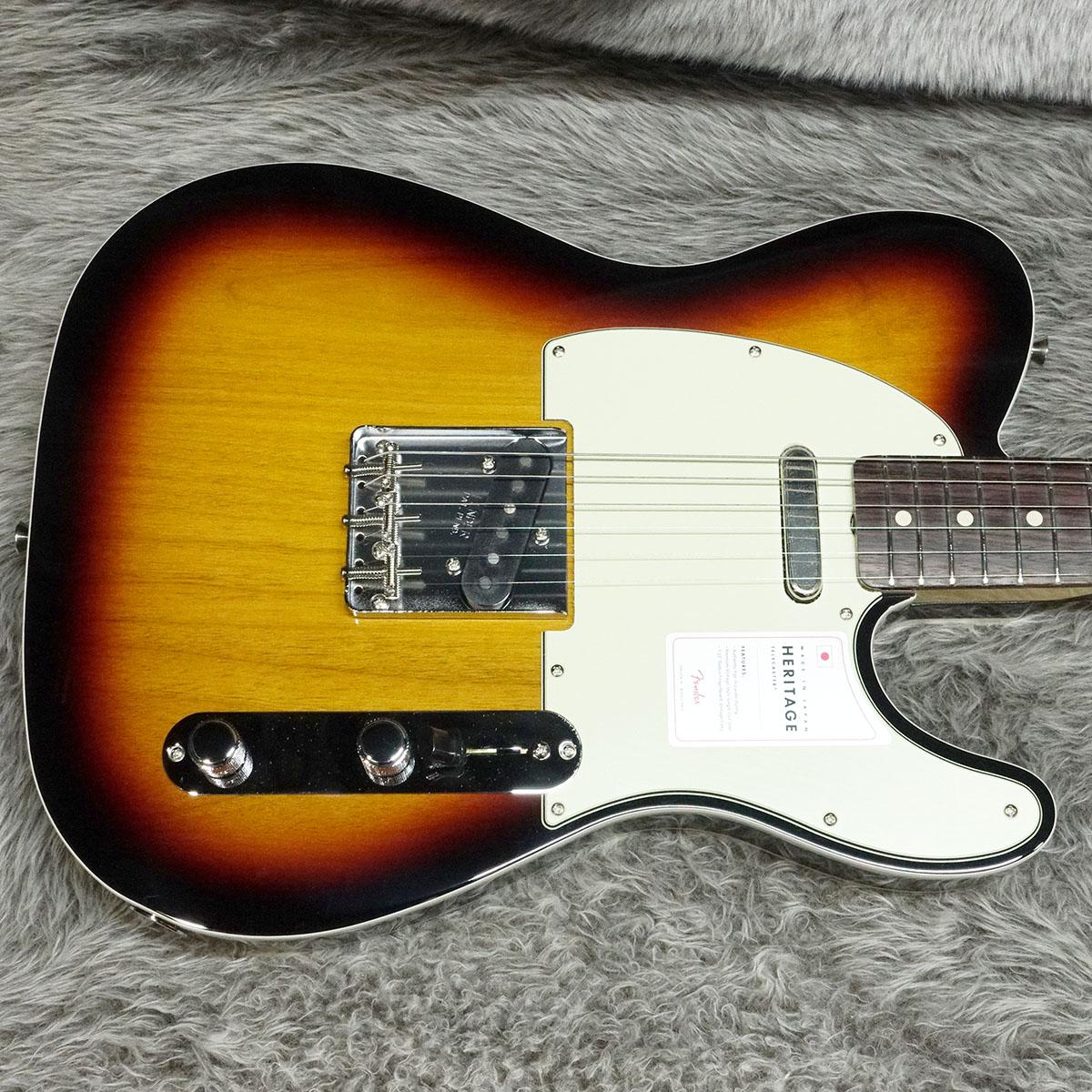 Made in Japan Heritage 60 Telecaster Custom RW 3-Color Sunburst