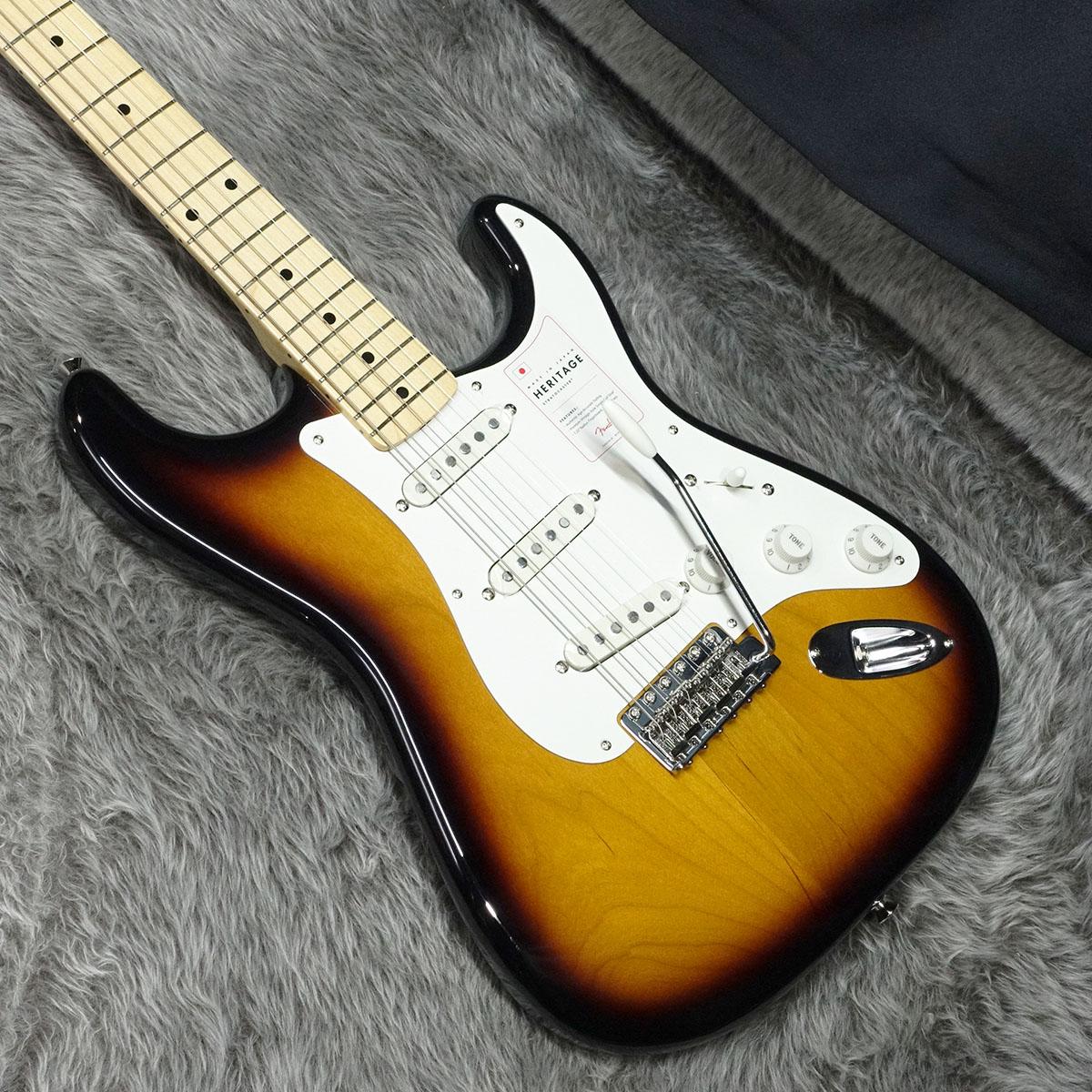 Made in Japan Heritage 50s Stratocaster MN 2-Color Sunburst Made