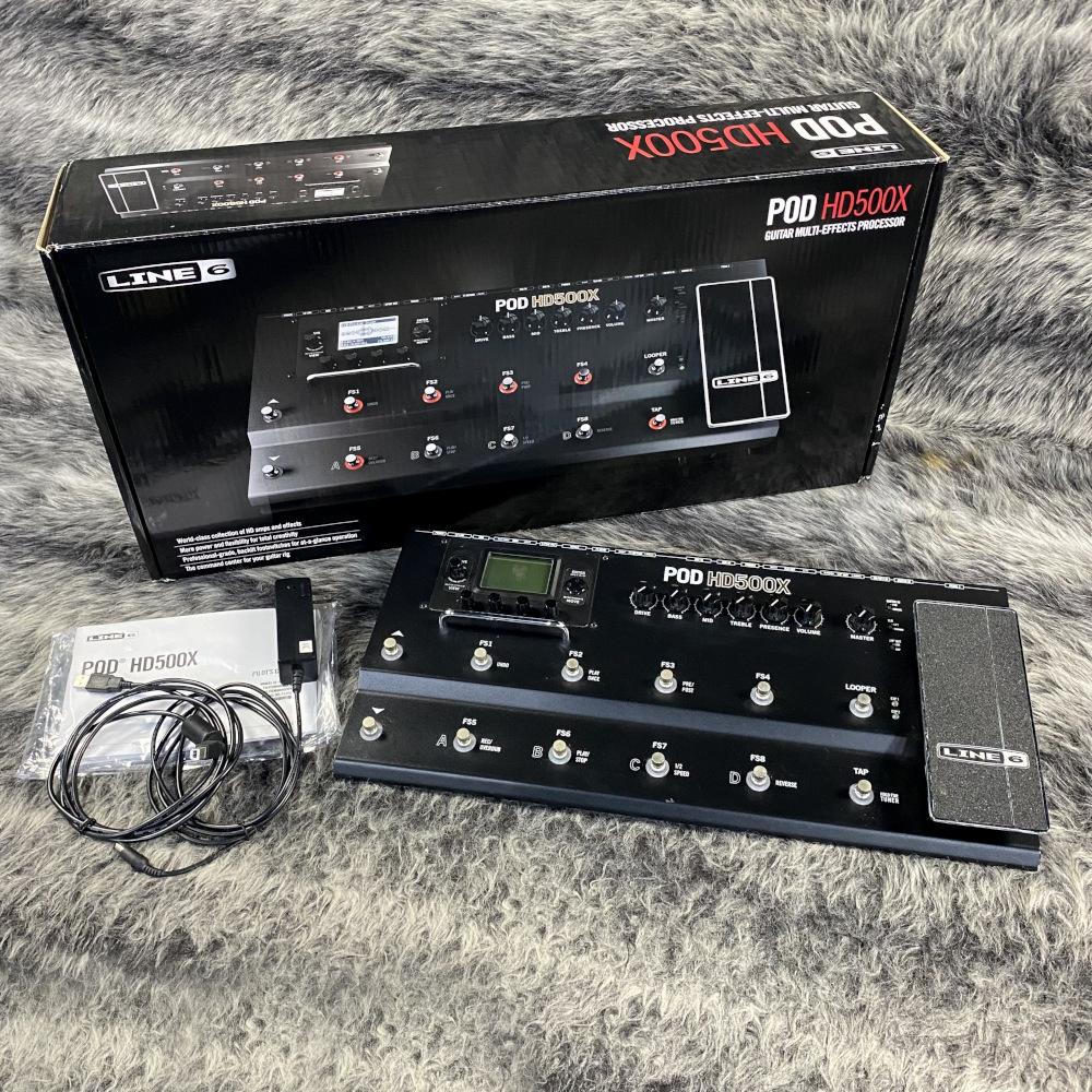 Line 6 POD HD500X ギターエフェクター【ジャンク】 ラインシックス(LINE6)|【キズ有り】LINE6 POD HD500X|【ハードオフ