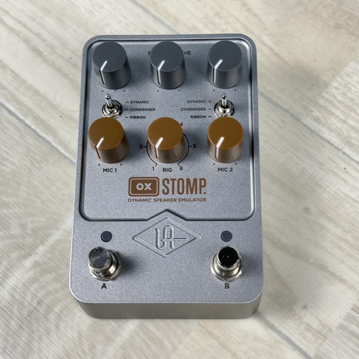 UAFX OX Stomp Dynamic Speaker Emulator Universal Audio ギター用