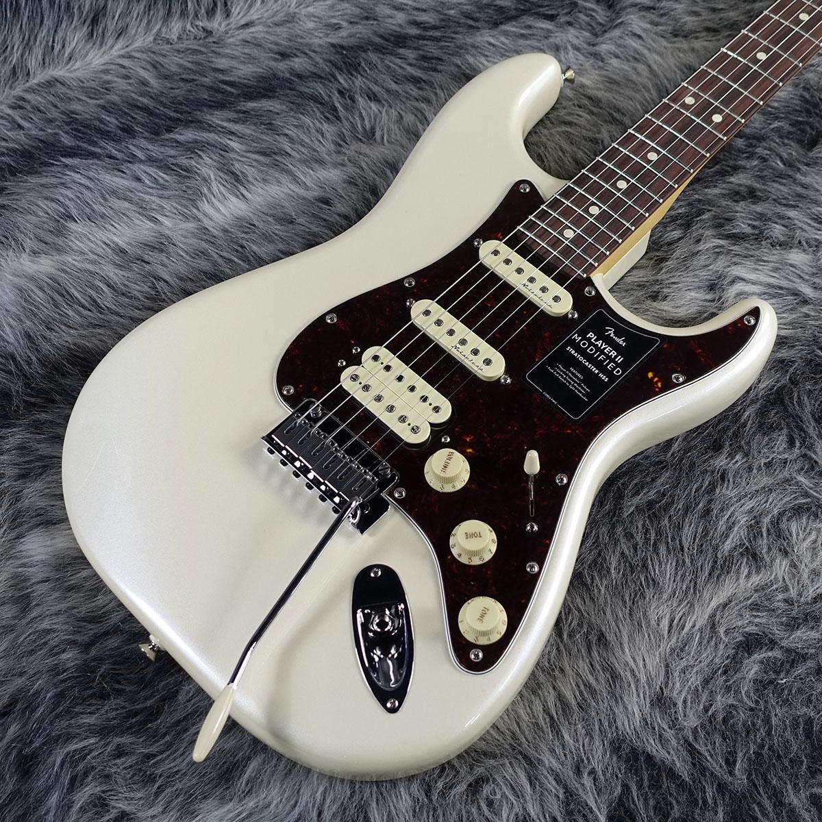 Player II Modified Stratocaster HSS Olympic Pearl Fender
