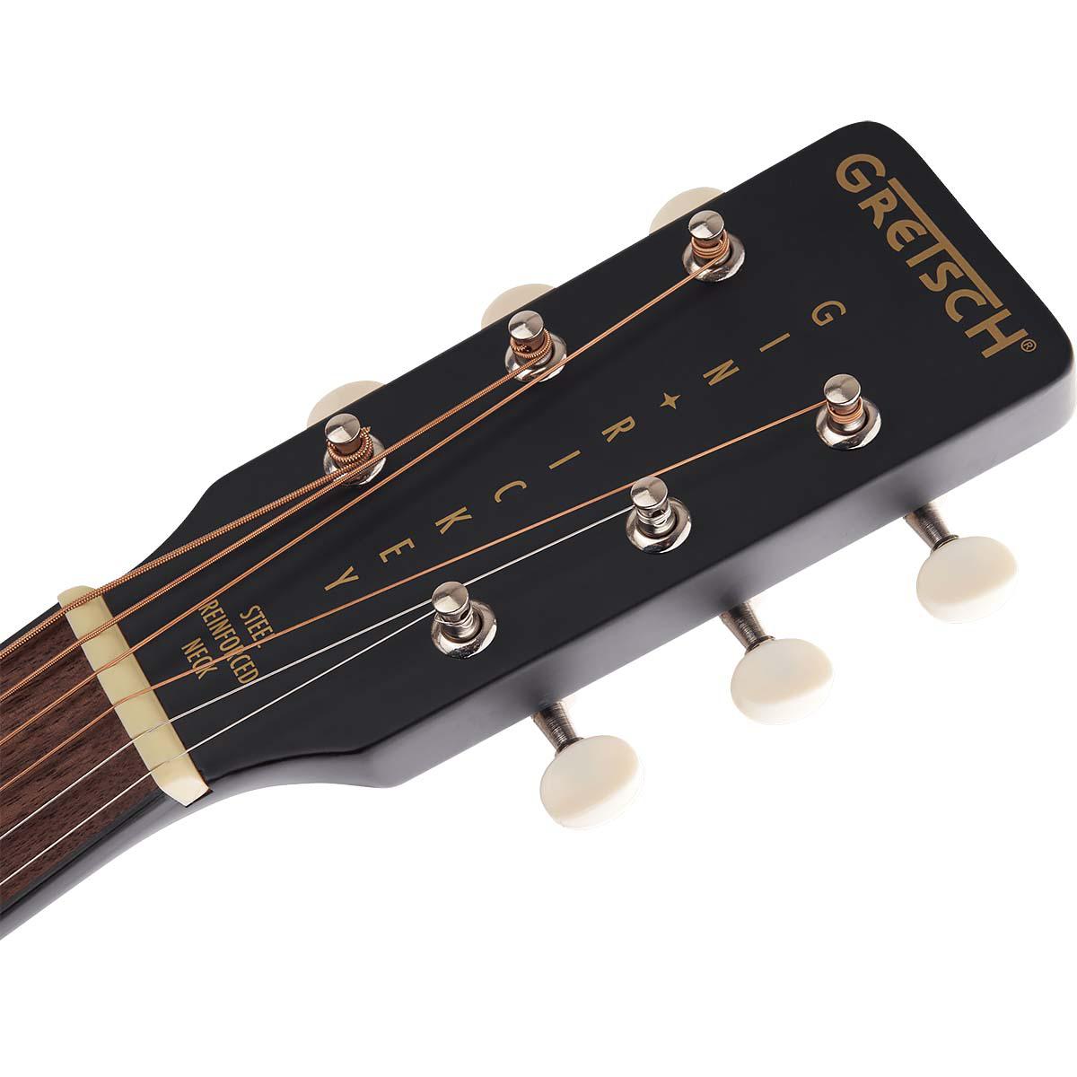 G9520E GIN RICKEY ACOUSTIC/ELECTRIC SMOKESTACK BLACK Gretsch
