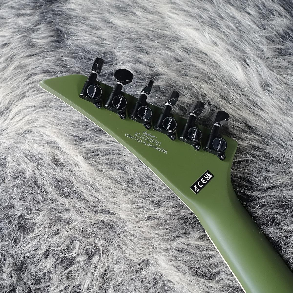 洋楽 SOLOC X Series Soloist SL3X DX Matte Army Drab Jackson エレクトリック