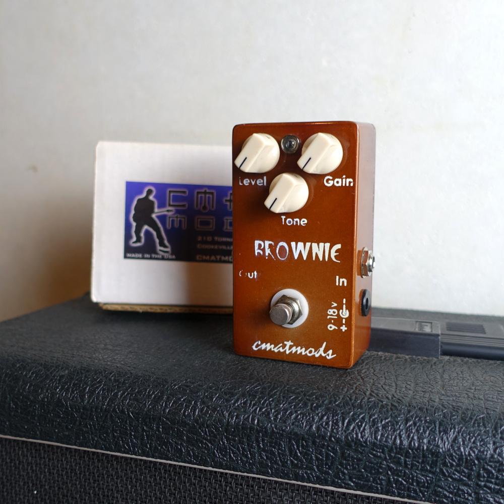【美品】cmatmods BROWNIE CMATMODS Brownie Overdrive Pedal Demo - YouTube
