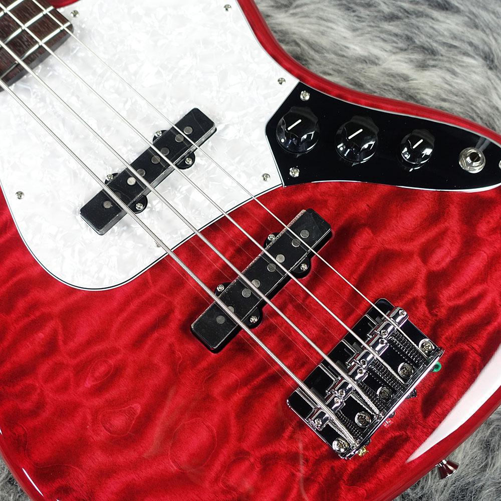 Made in Japan Hybrid II 2024 Collection Jazz Bass Quilt Red Beryl