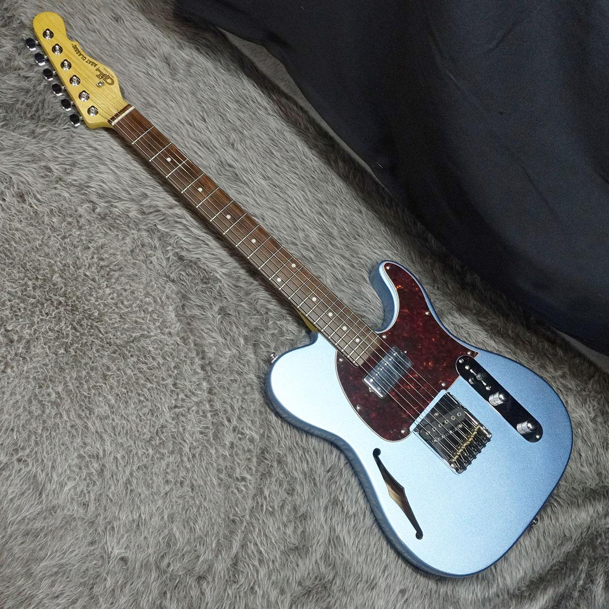 Tribute ASAT Classic Bluesboy Semi Hollow Lake Placid Blue