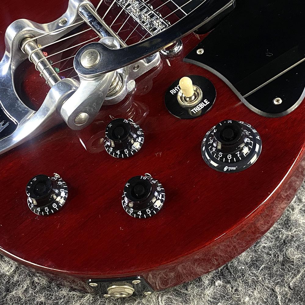 Les Paul Junior Special Double Cut Cherry with Bigsby Mod Gibson