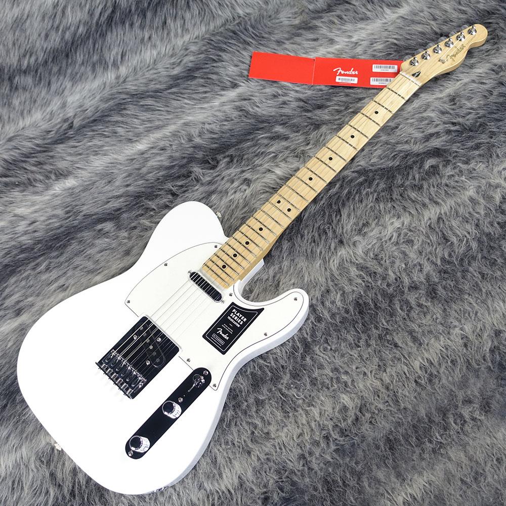 Player Telecaster Maple Fingerboard Polar White Fender