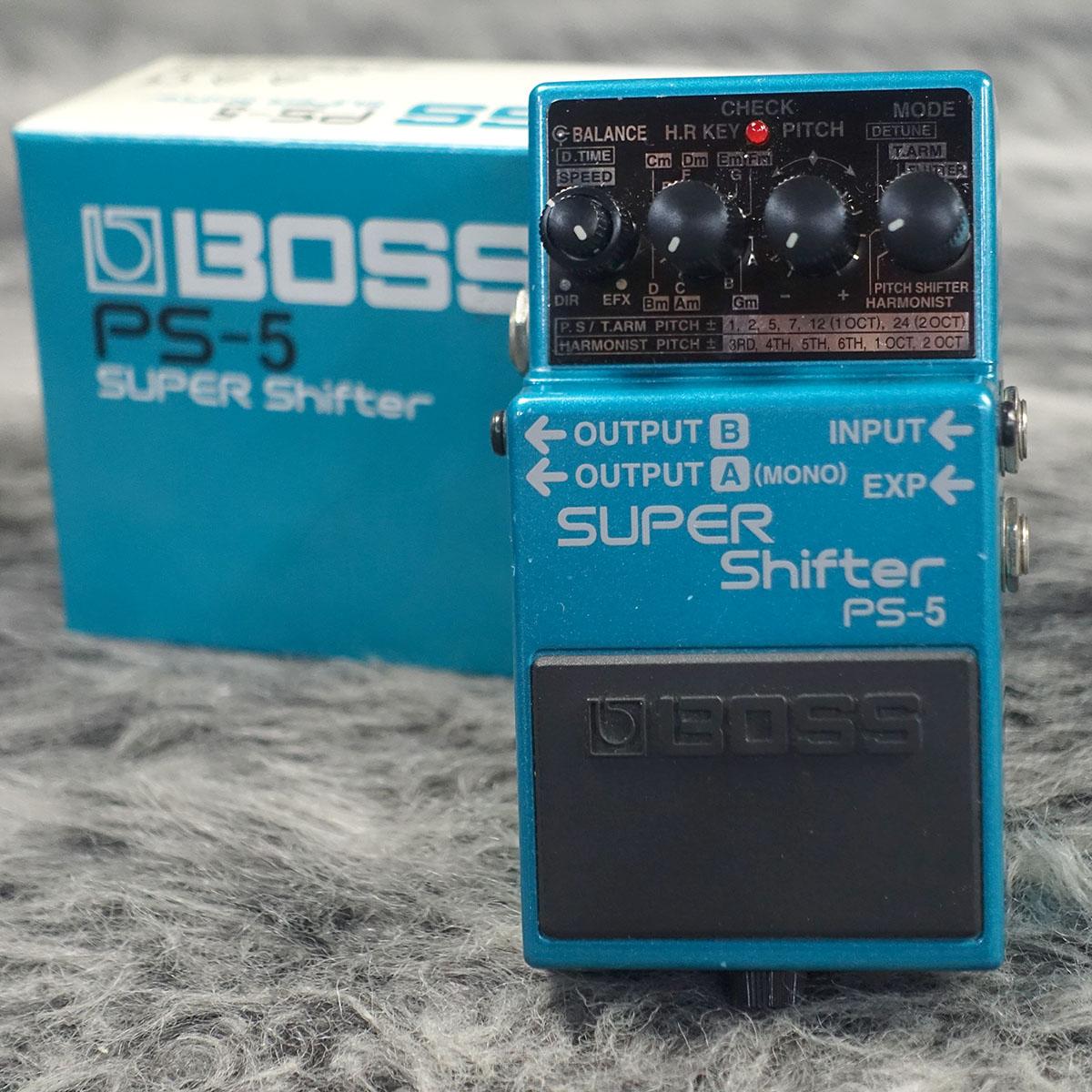 BOSS SUPER Shifter PS-5 エフェクター ピッチシフター Amazon.com: Boss Super Shifter Pedal : Musical Instruments