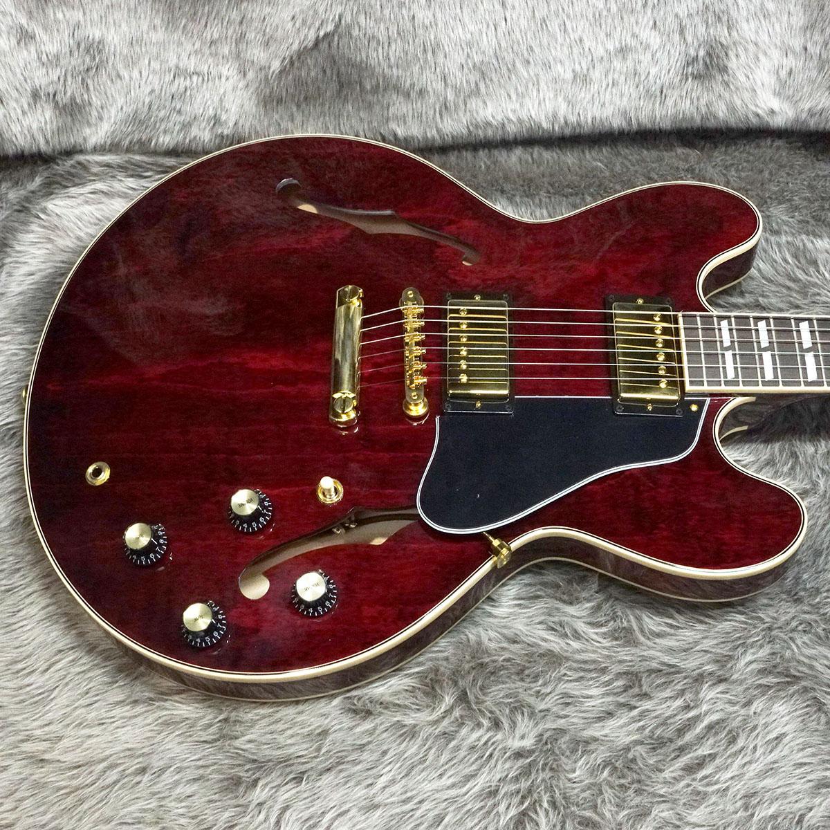 Exclusive ES-345 Wine Red with Gold Hardware Gibson エレクトリック