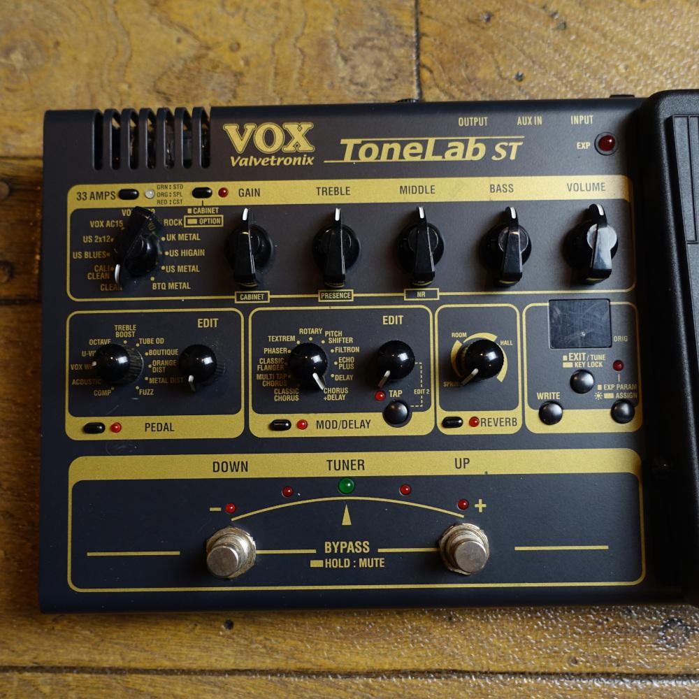 TONELAB ST VOX ギター用エフェクター マルチエフェクター 商品詳細