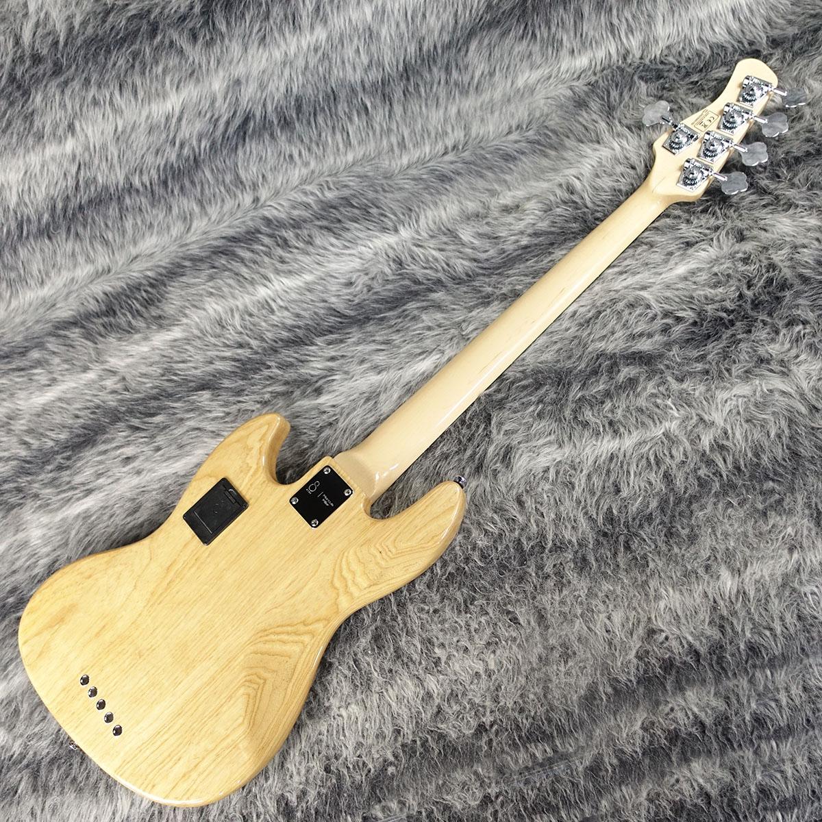 V7 Ash 5st Natural Sire エレクトリック・ベース JBタイプ 商品詳細