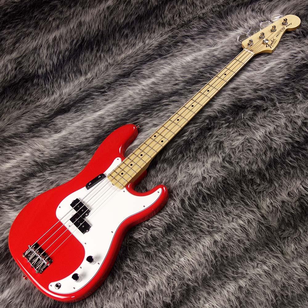 d*7様 フェンダープレッションベ—ス エレキベース レッド モザイク柄 Squier by Fender 40th Anniversary Precision Bass Vintage Edition