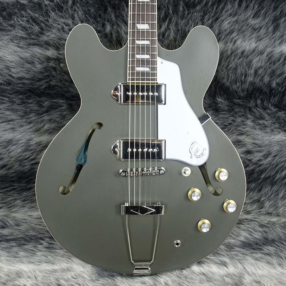 Casino Worn / Worn Olive Drab Epiphone エレクトリックギター