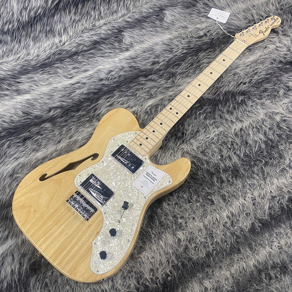 テレキャスタータイプエレキギター Made in Japan Traditional 70s Telecaster Thinline Natural Fender