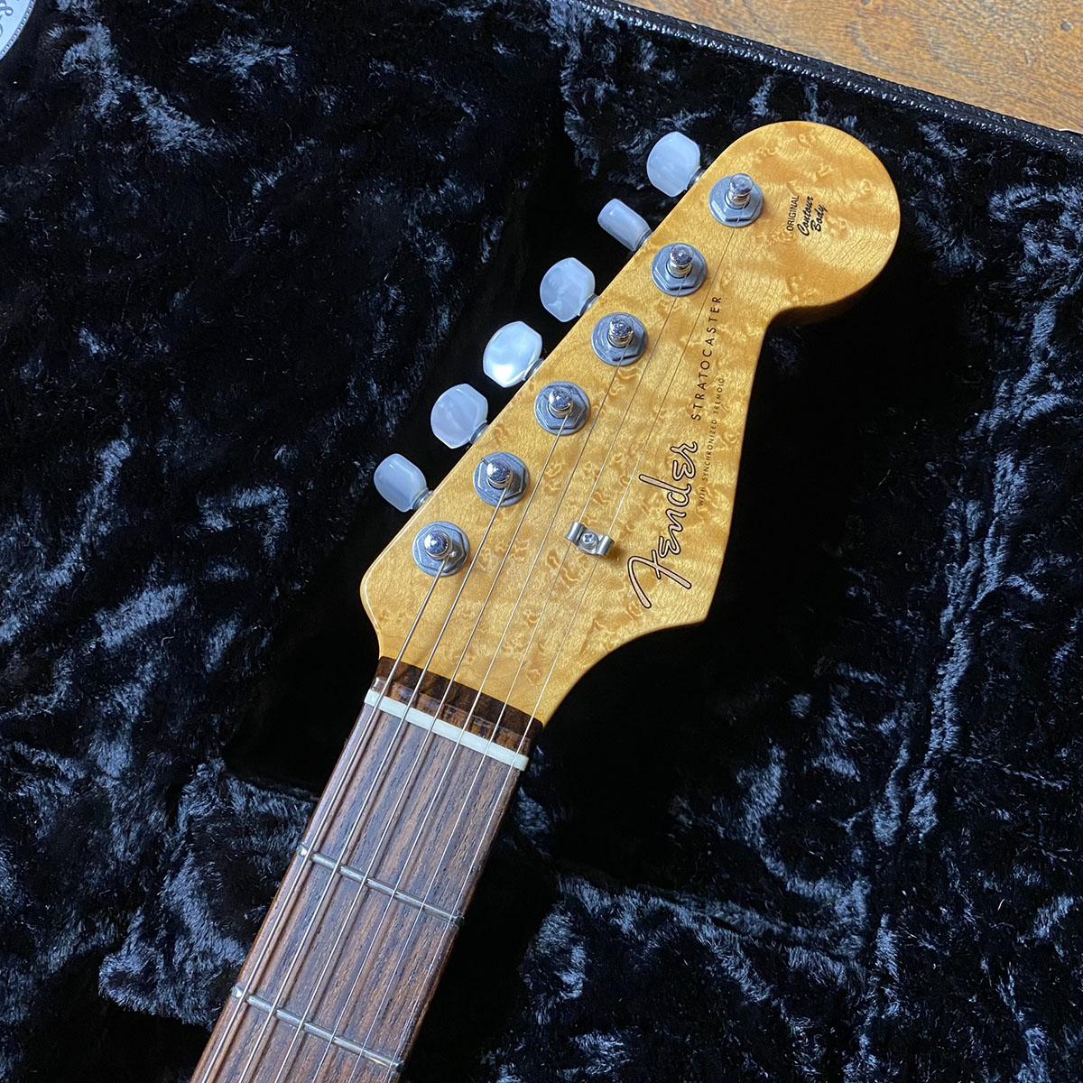 American Custom Stratocaster Chocolate 3 Tone Sunburst 2016 w