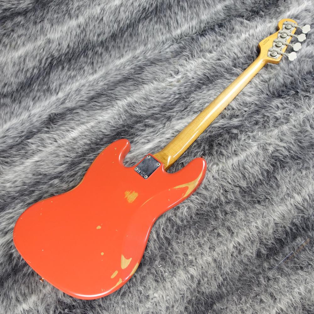 Vintage　ジャズベースタイプ　エレキベース　オレンジ色 Squier Vintage Modified Jazz Bass Left-Hand 3CS 税込販売価格