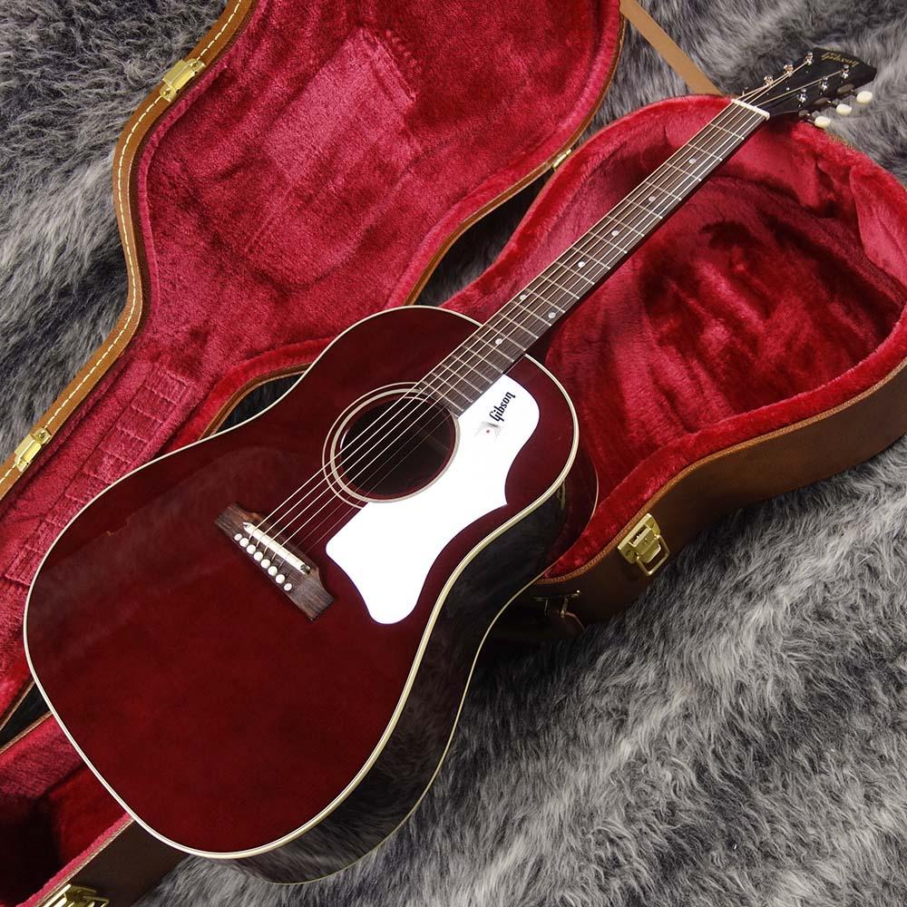 60s J-45 Original Adjustable Saddle Wine Red Gibson