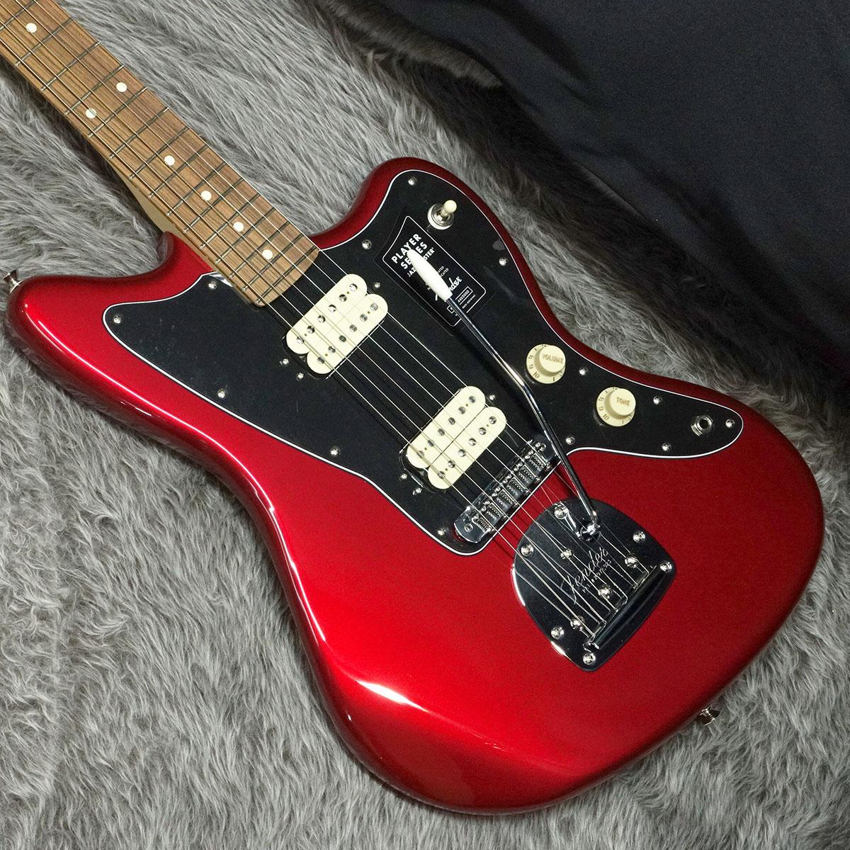 Player Jazzmaster PF Candy Apple Red Fender エレクトリックギター