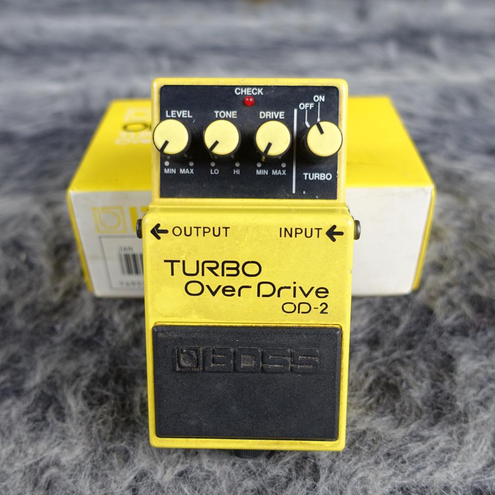 希少 良品 日本製 BOSS ターボオーバードライブ OD-2 エフェクター OD-2 TURBO OverDrive（ターボオーバードライブ） │ BOSSマニア共和国