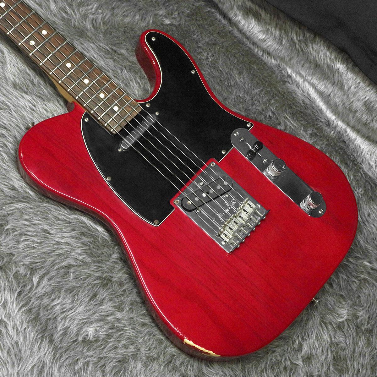 American Standard Telecaster RW Crimson Red Transparent Fender