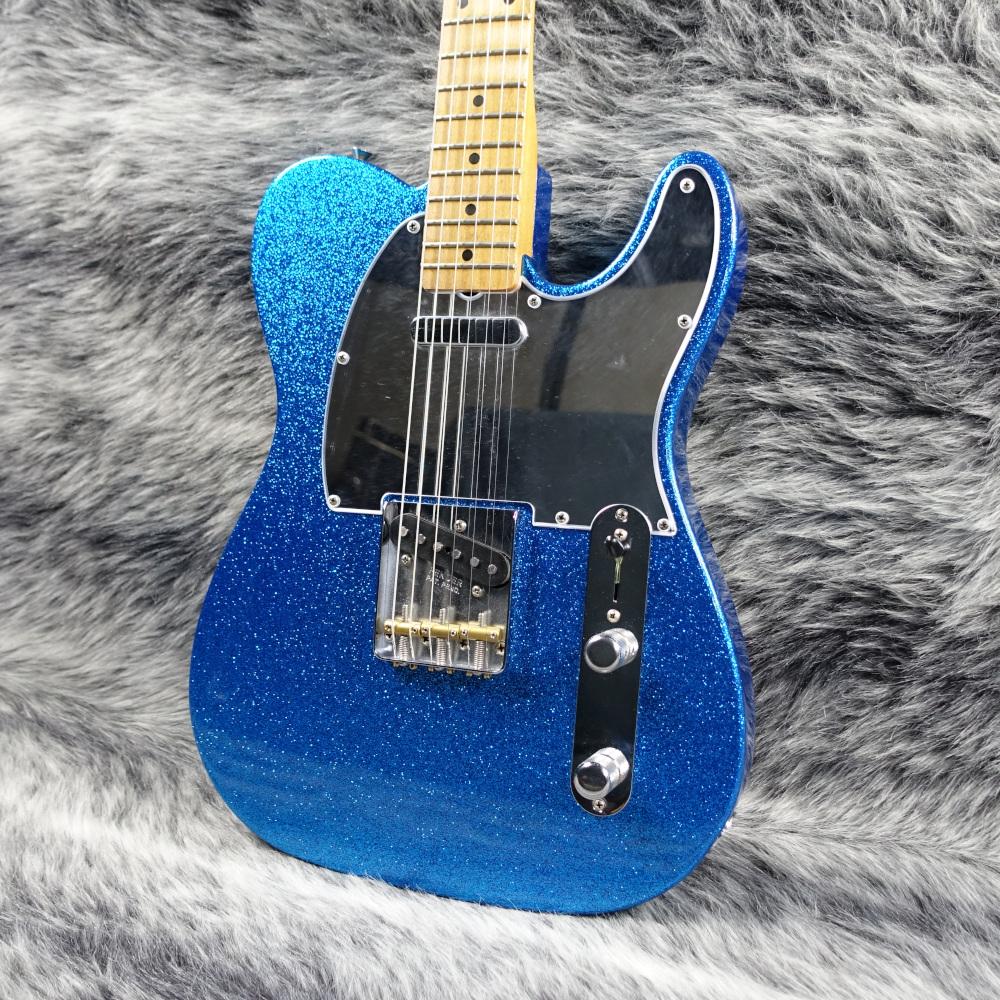 J Mascis Telecaster Maple Fingerboard Bottle Rocket Blue Flake J
