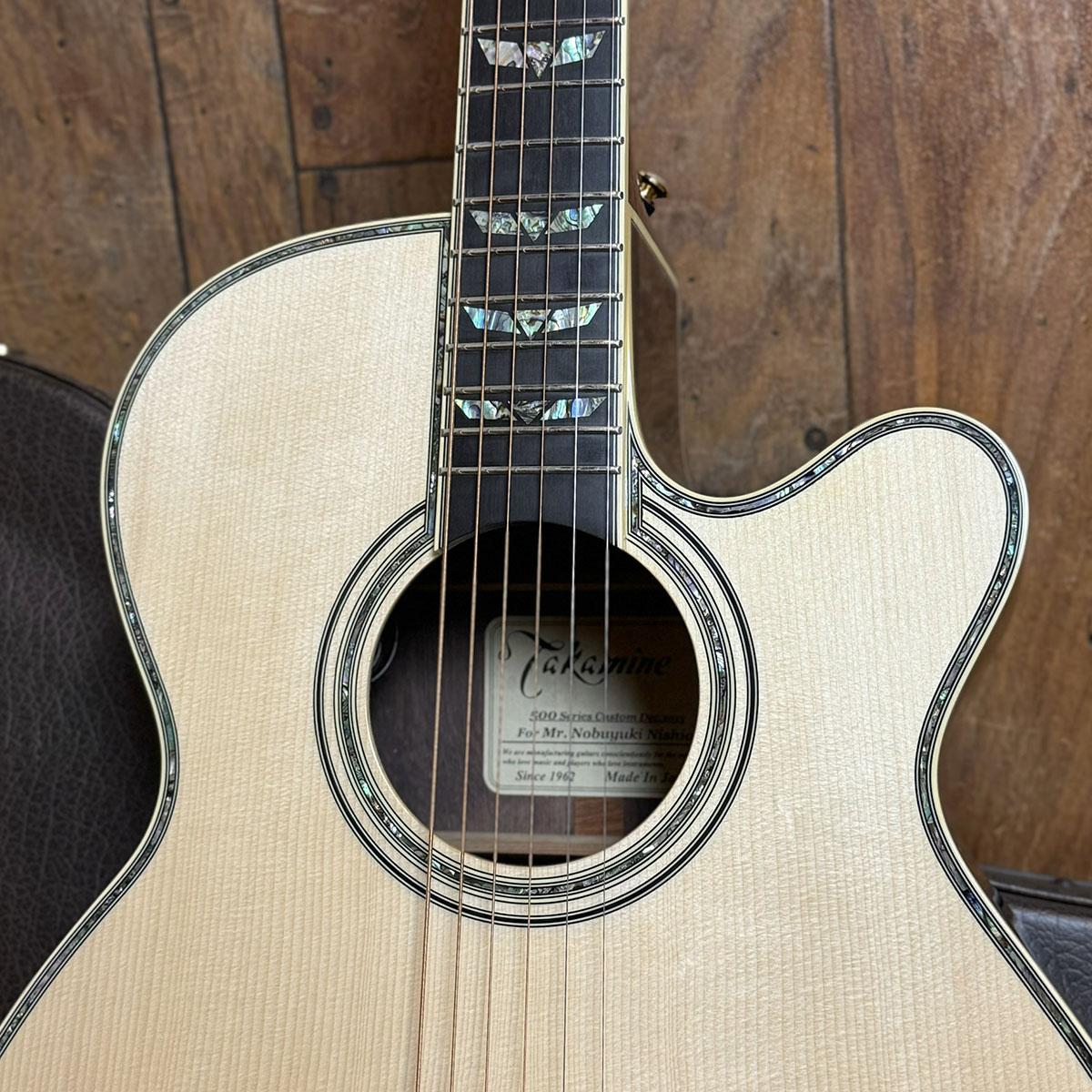 500 Series Custom Order Model Takamine アコースティックギター