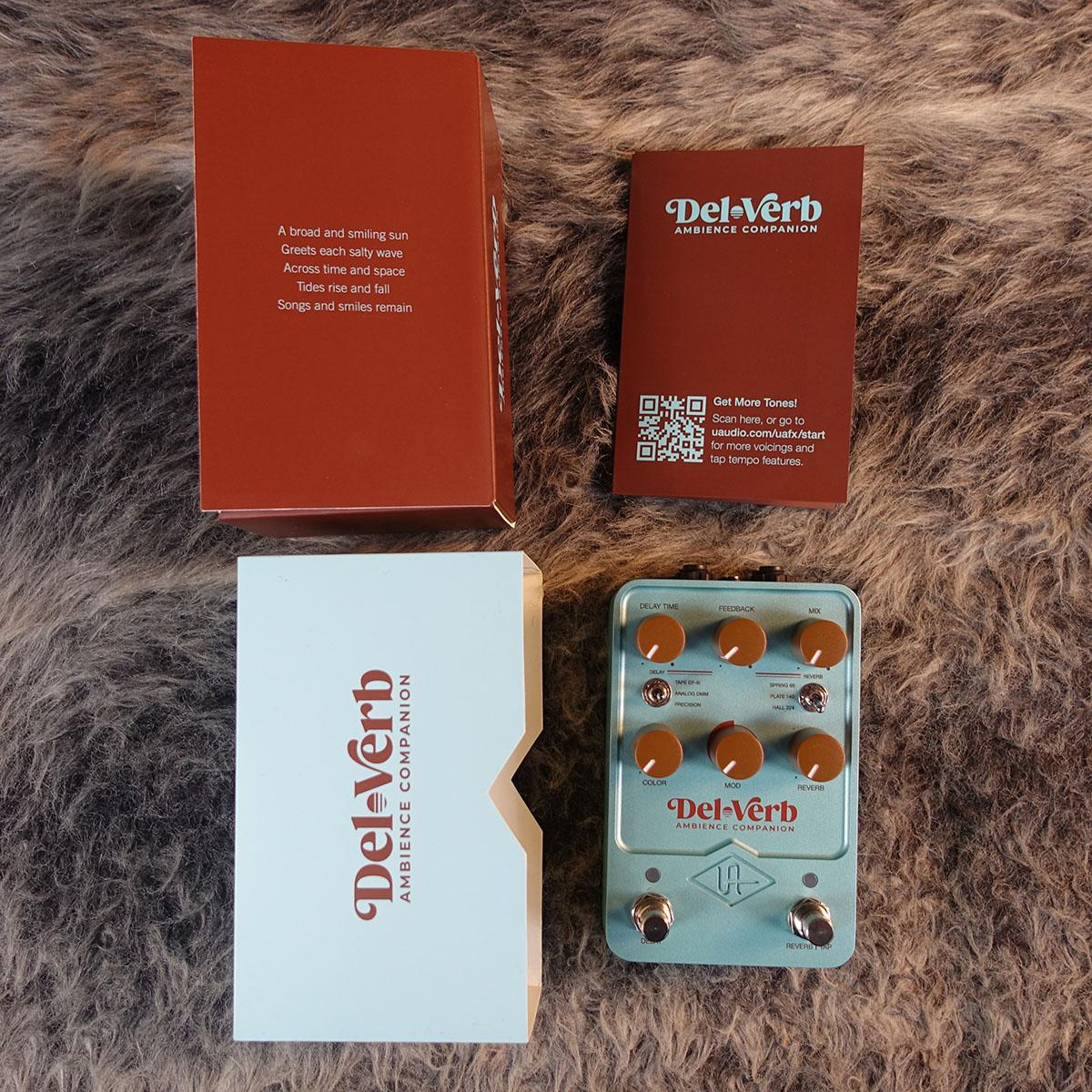 UAFX Del-Verb Ambience Companion Universal Audio ギター用アンプ