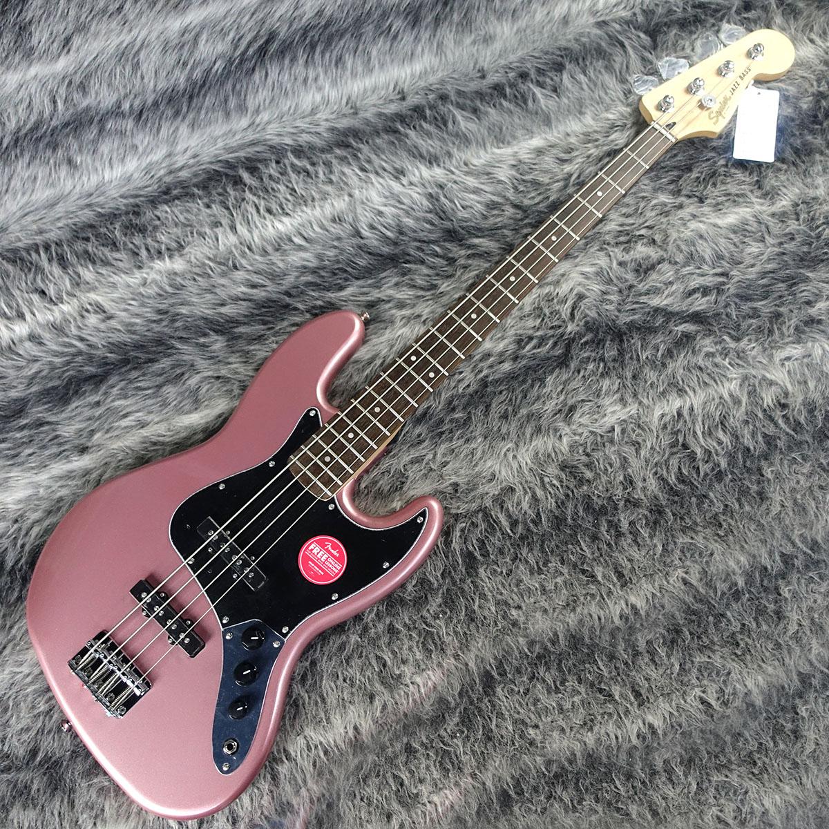 Affinity Jazz Bass Burgundy Mist Squier エレクトリック・ベース JB 