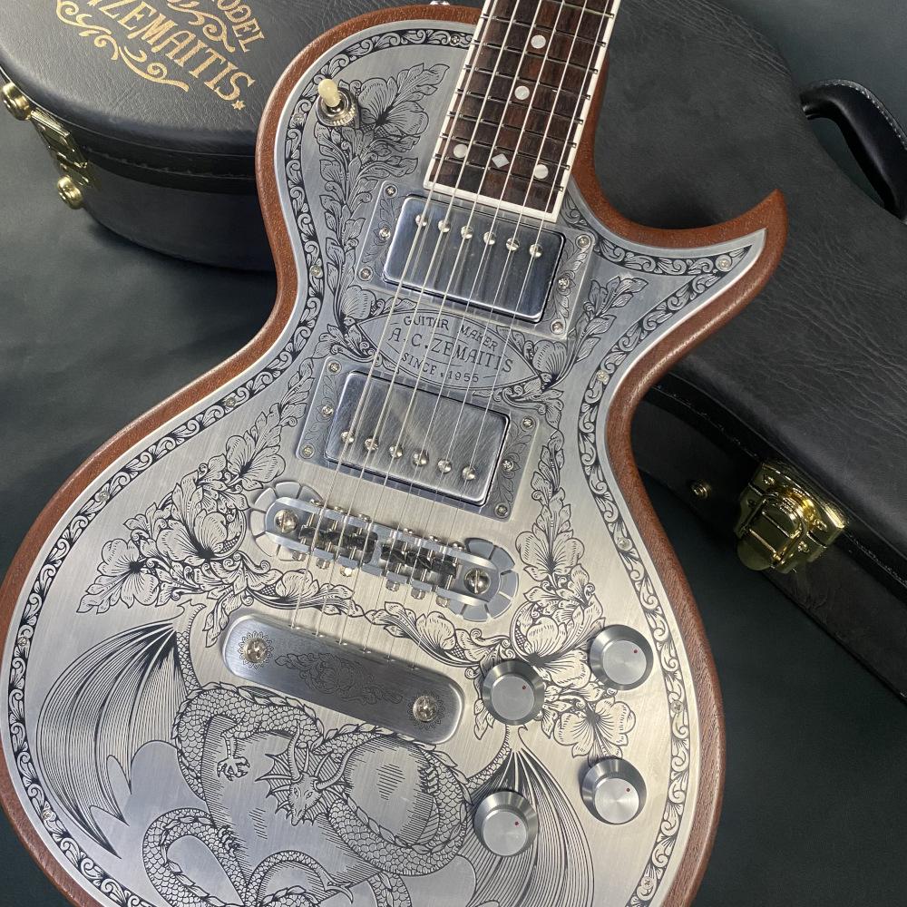 A24MF DRAGON & HEART Natural ZEMAITIS エレクトリックギター レス