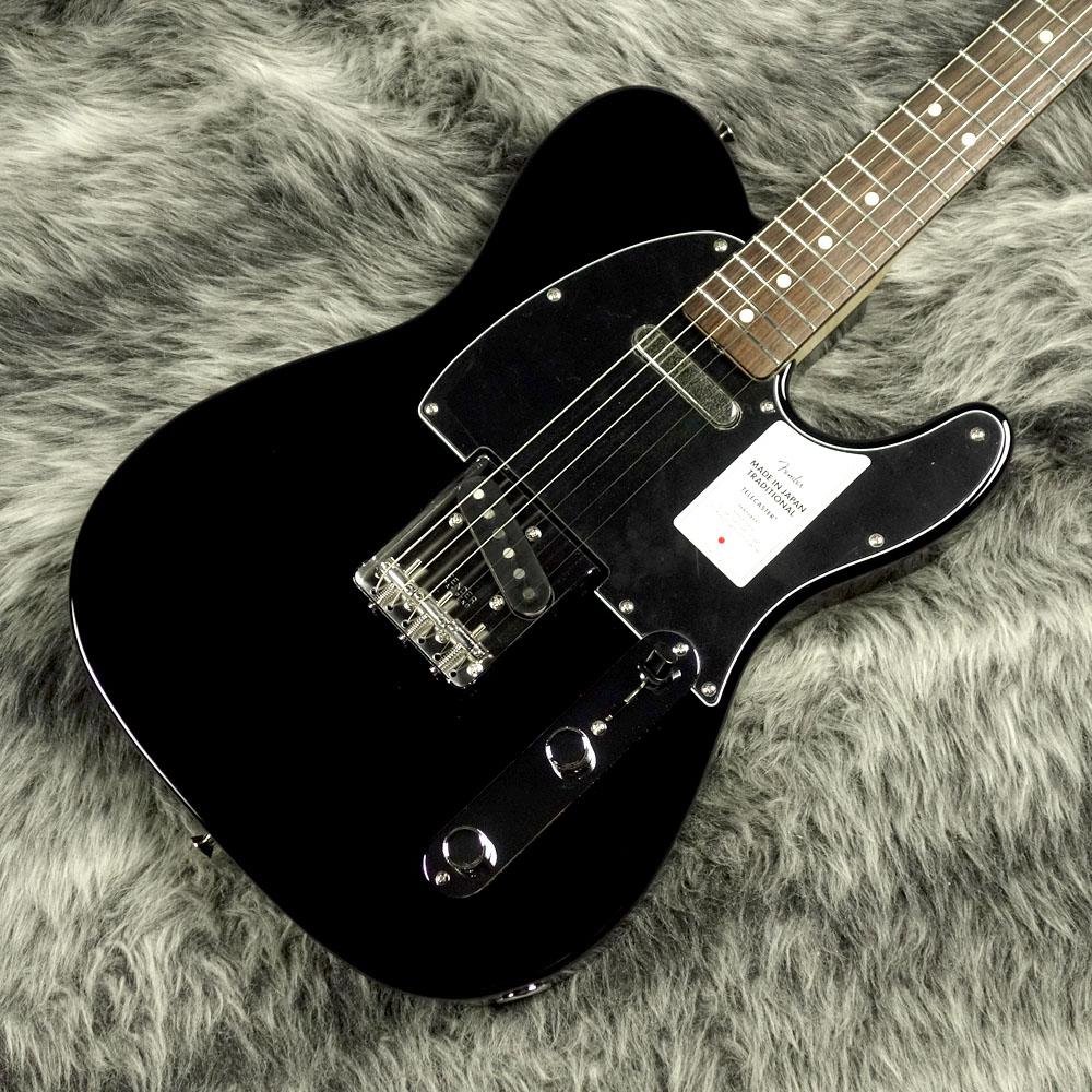 Fender Telecaster ブラック　テレキャスター　シールド　ストラッ Made in Japan Traditional 70s Telecaster Black/RW Fender