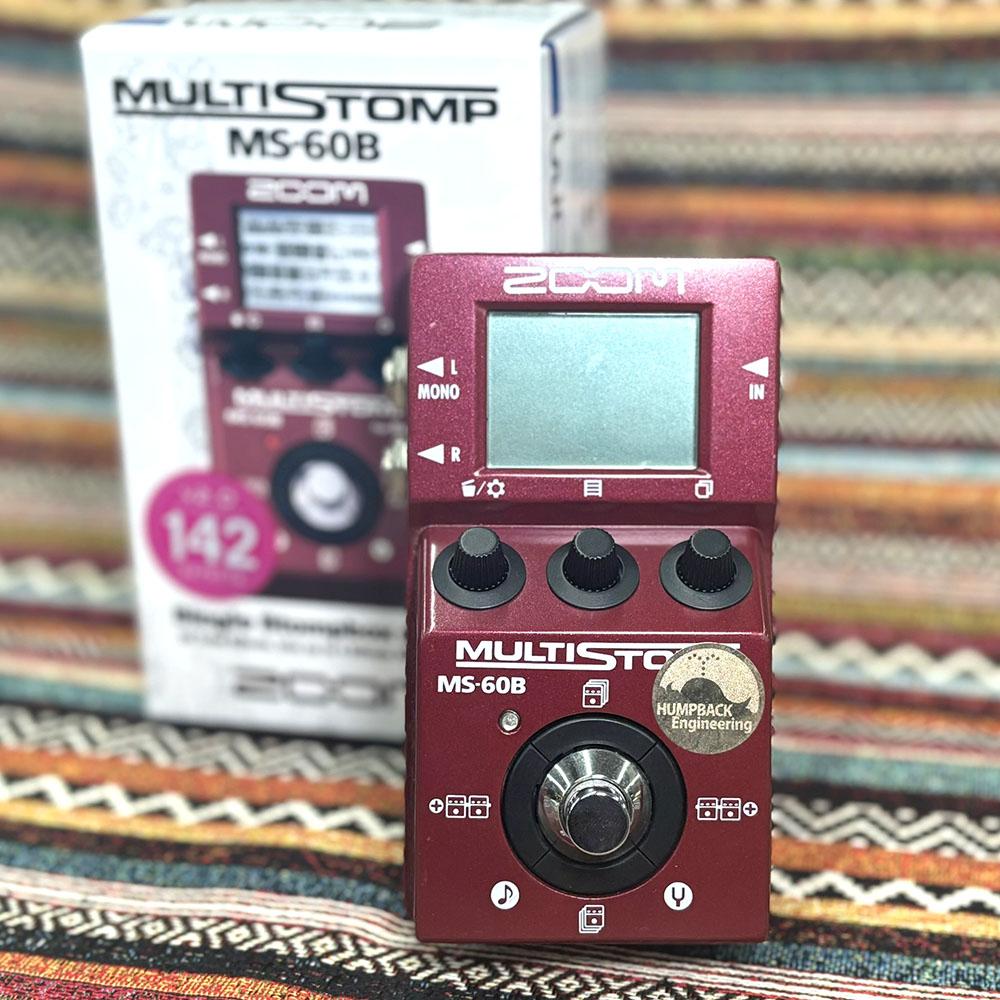 ベース HUMPBACK ENGINEERING ZOOM MS-60B+ MOD. レビュー】ZOOM MS-60B-I MOD HUMPBACK engineering - あさぎベース