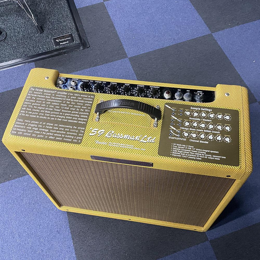 Fender 59’Bassman ベースマン アンプ カスタム Fender '59 Bassman LTD ギターアンプ コンボアンプ 45W 真空管