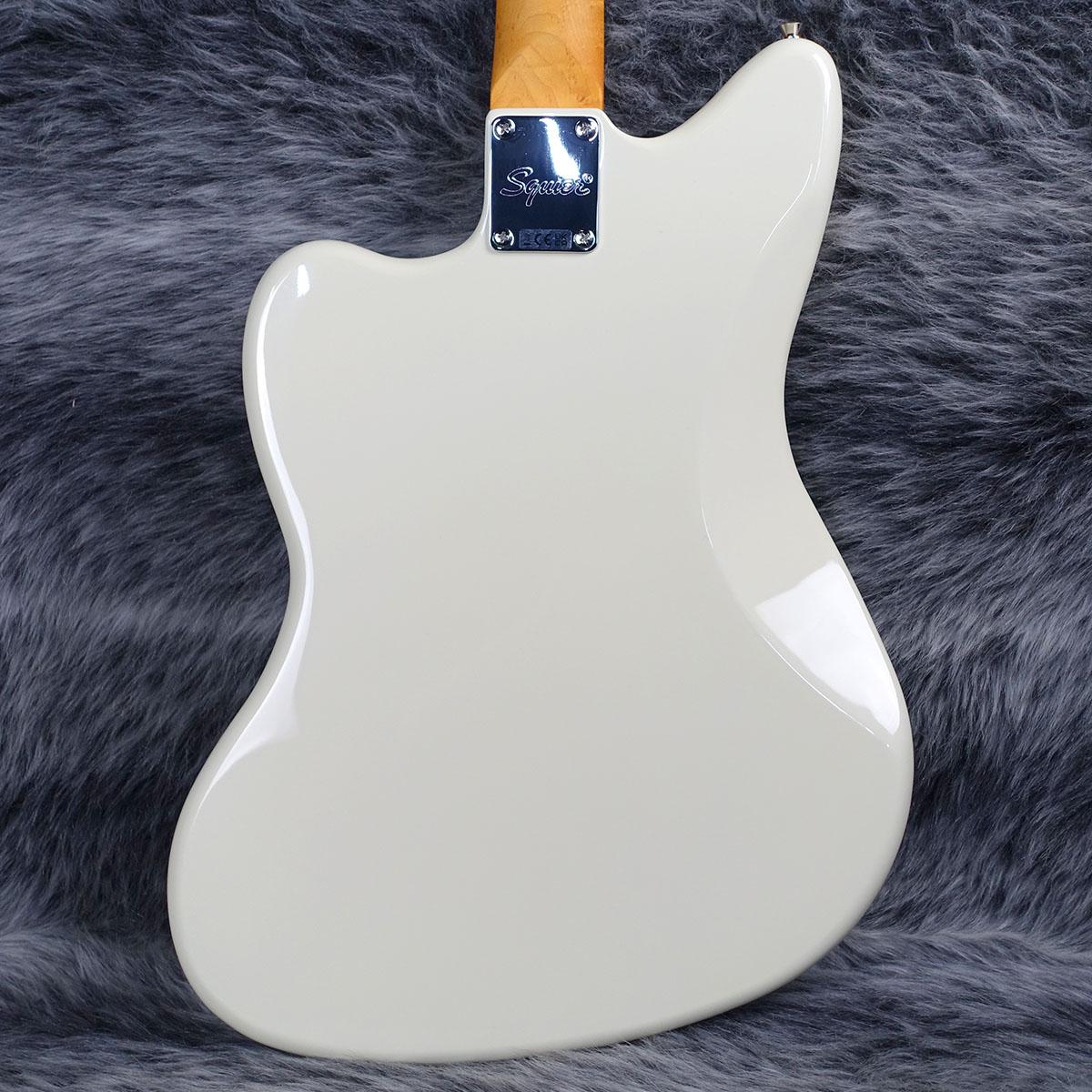 【中古品】J-STAGE MAX LED付き ホワイト J Mascis Jazzmaster Vintage White Squier エレクトリックギター