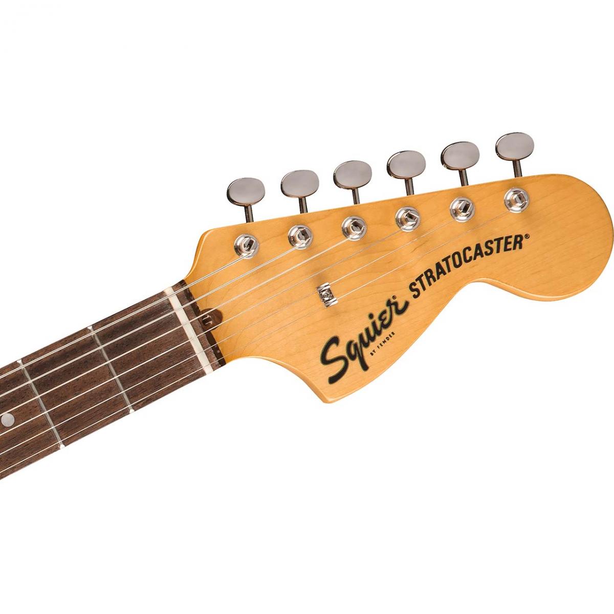 Squier Bulletストラトキャスター MOD USAタイプパーツ交換 Classic Vibe '70s Stratocaster HSS LRL Walnut Squier