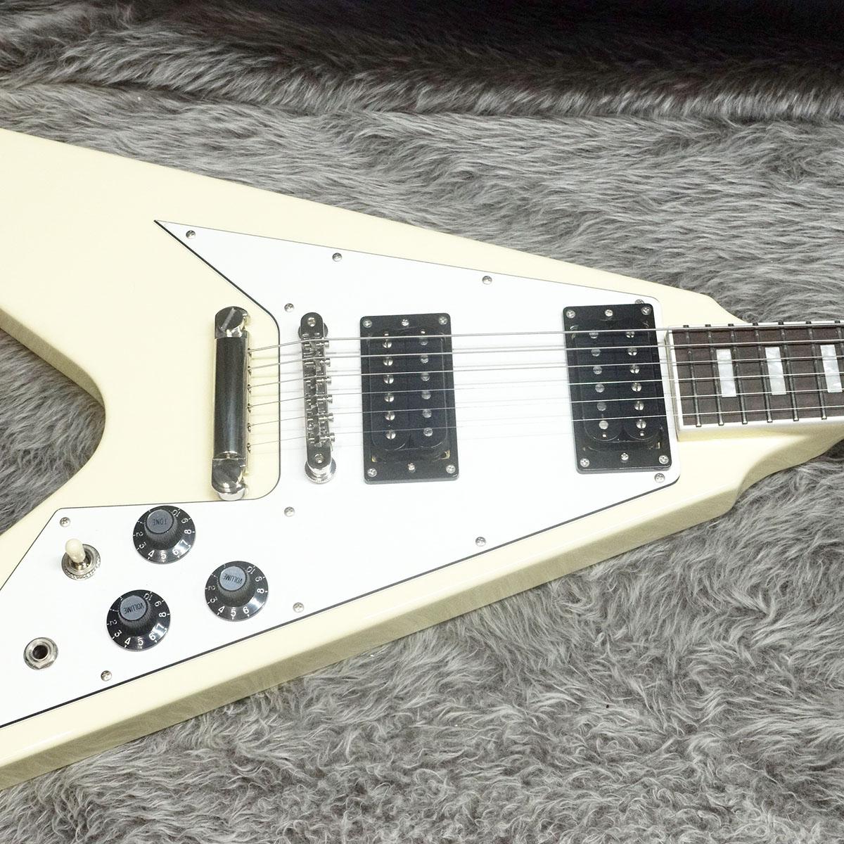 E-FV-LTD Vintage White Edwards エレクトリックギター Vタイプ 商品