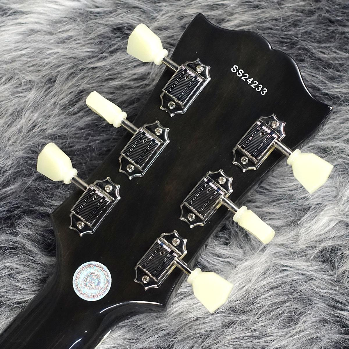 EXRUBATO-STD/S-JT Coal Black Seventy Seven Guitars エレクトリック