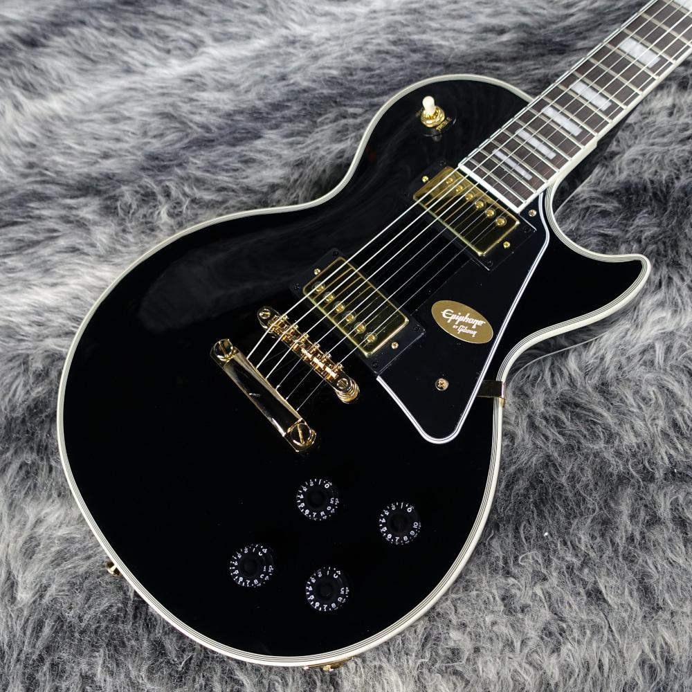 Les Paul Custom Ebony Epiphone エレクトリックギター レスポール