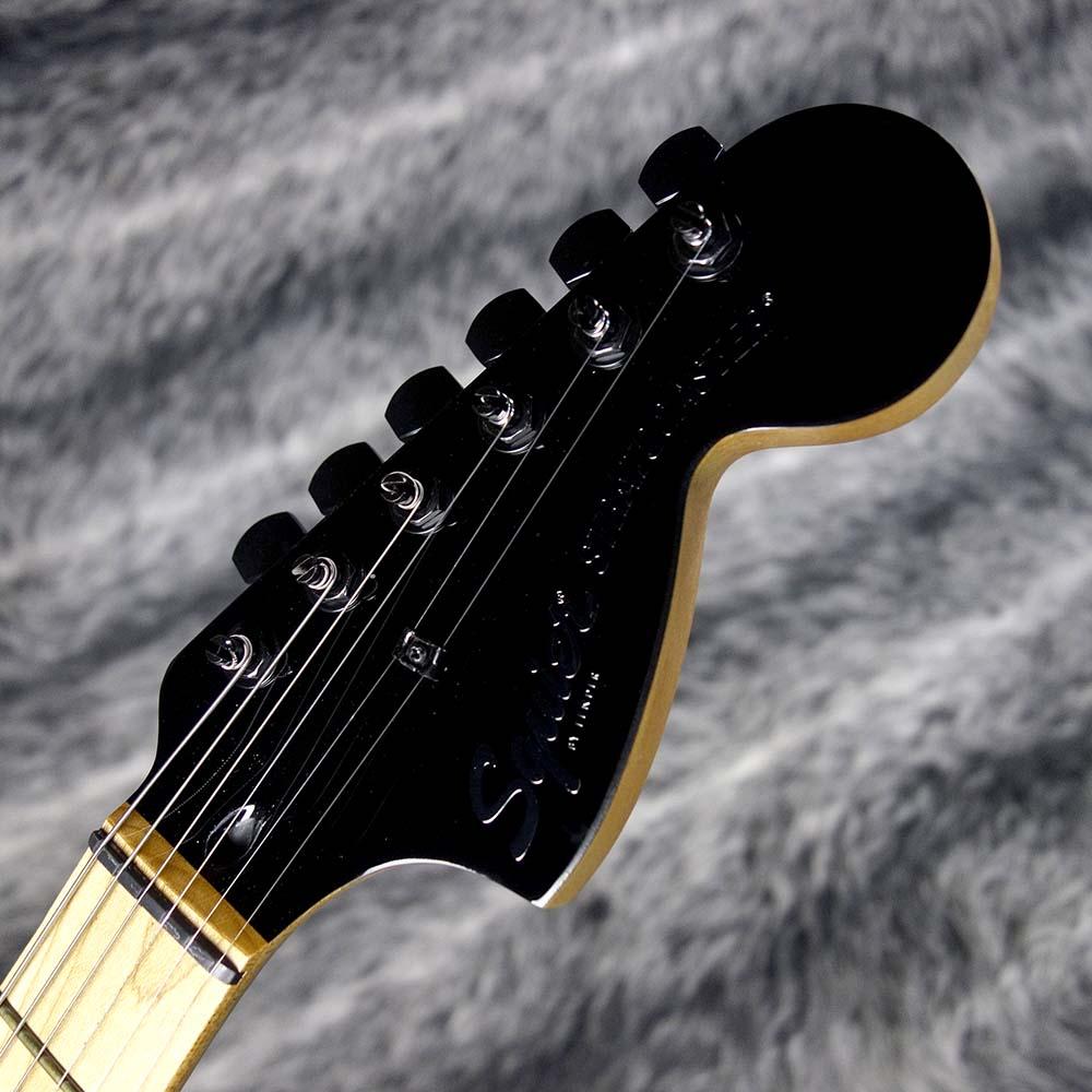 Contemporary Stratocaster Special Silver Anodized Pickguard Black