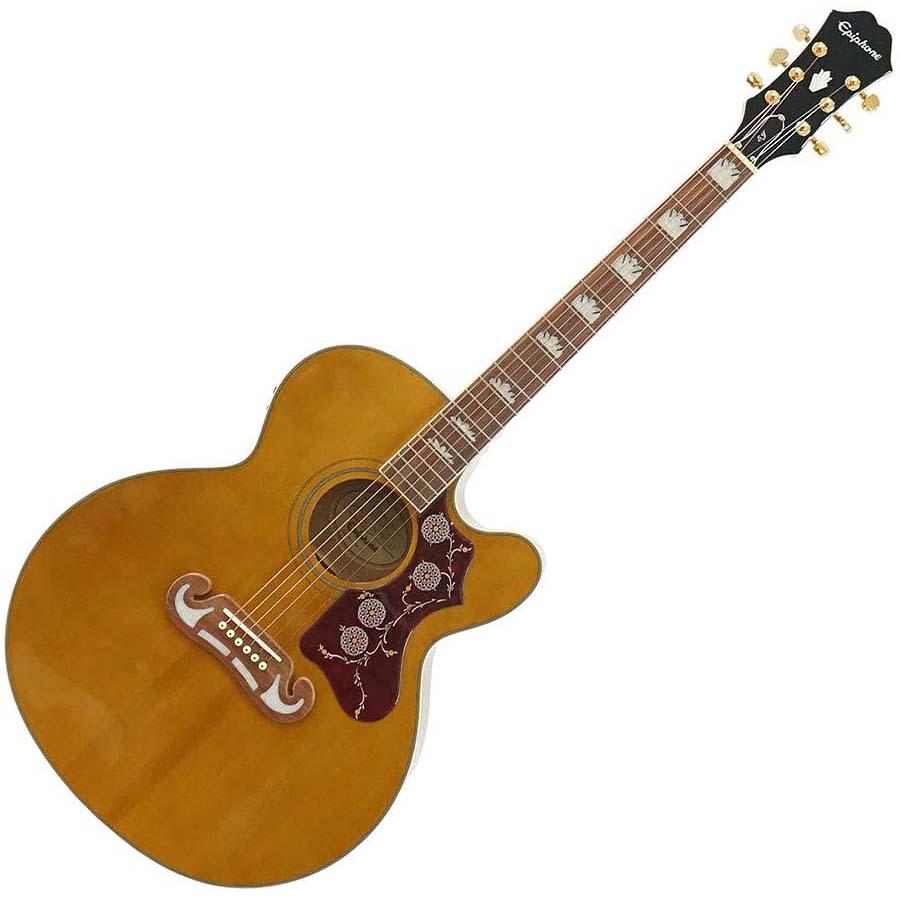 J-200EC Studio Vintage Natural Epiphone アコースティックギター