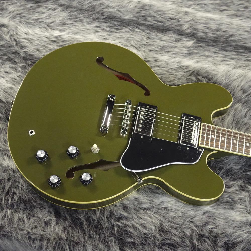 ES-335 Olive Drab Green Epiphone エレクトリックギター ES-335タイプ