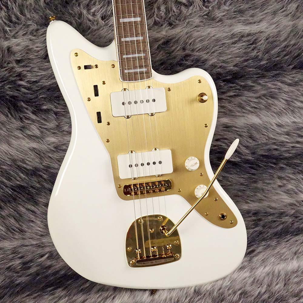 40th Anniversary Jazzmaster Gold Edition Olympic White Squier